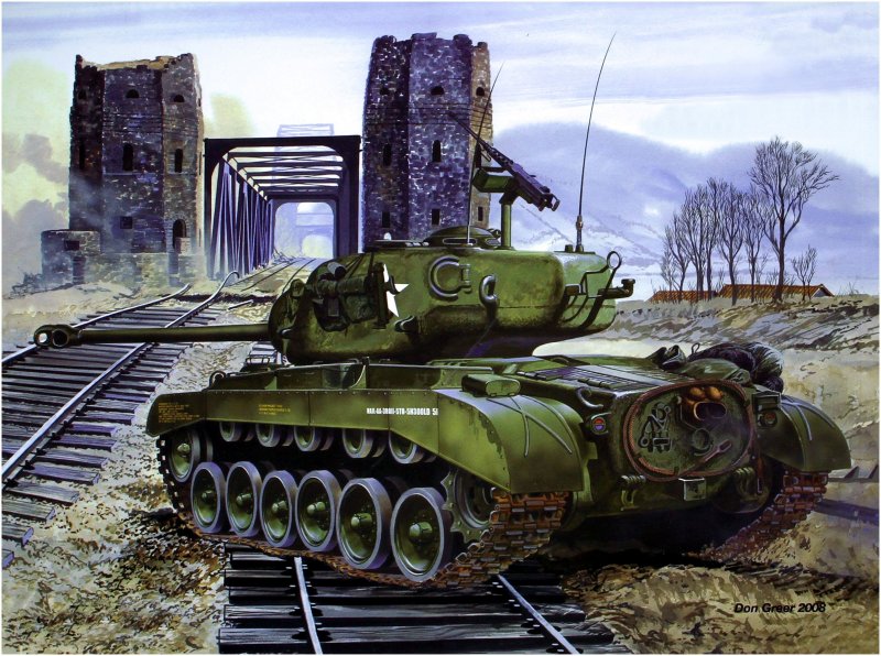 Танк m26 Pershing