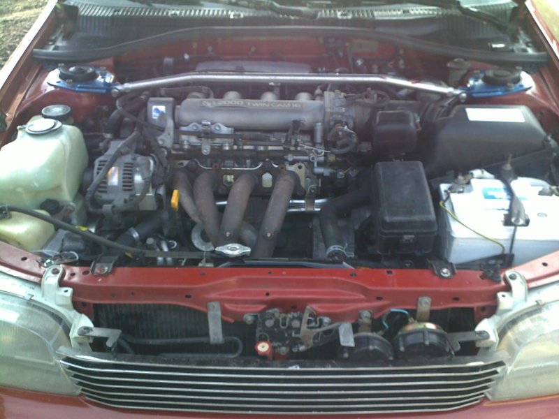 Toyota Corona 3s Fe подкапотное