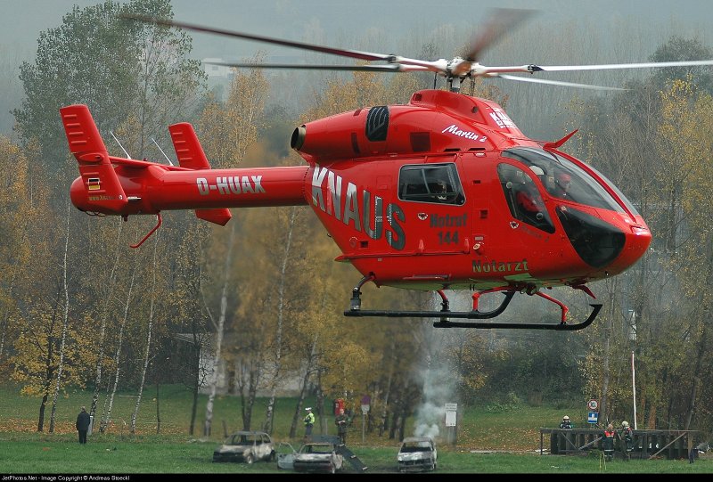 MD 969 Combat Helicopter