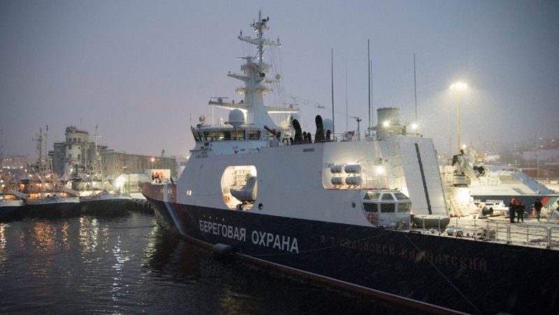 Пограничный сторожевой корабль Петропавловск Камчатский проекта 22100
