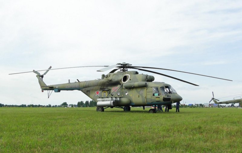 Боевой ми-8 АМТШ