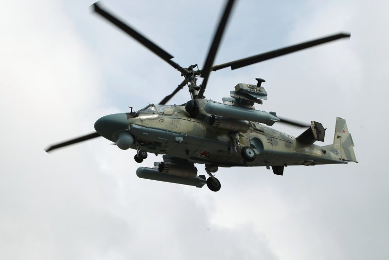 Боевой вертолет ка-52 Аллигатор