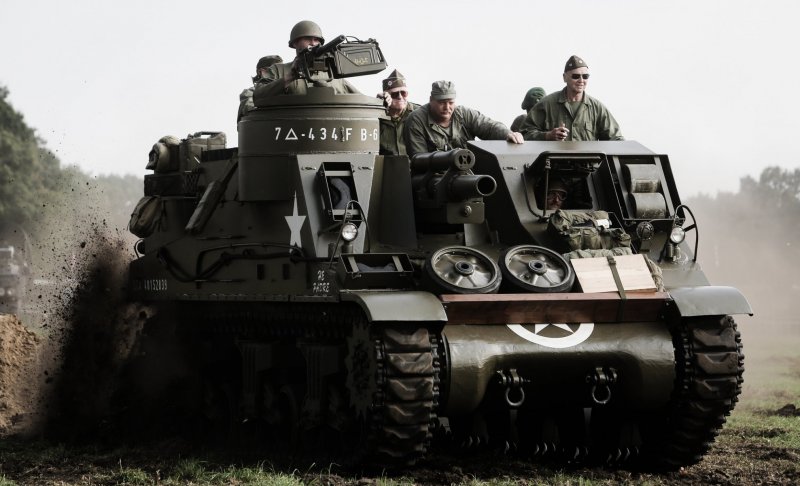 САУ m7 Priest США