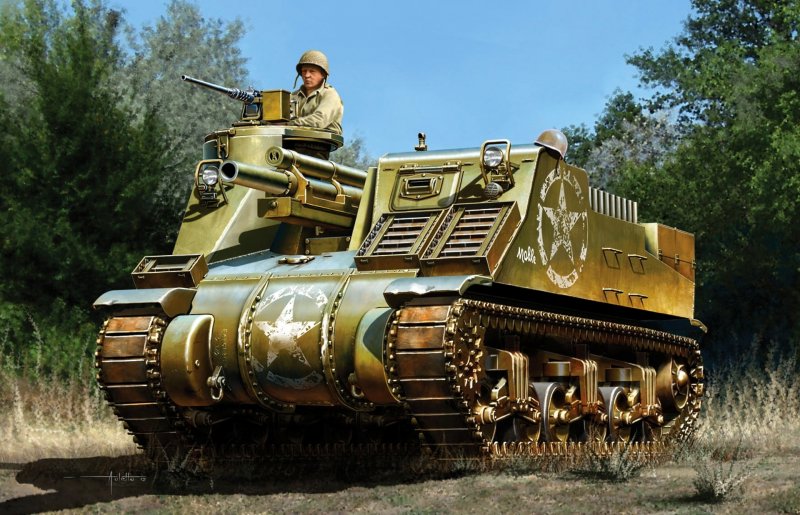 Танк m7 Priest