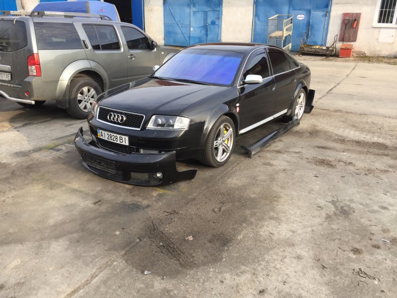 Ауди s6 2002 в обвесе
