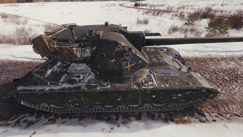 Кранваген шведский танк