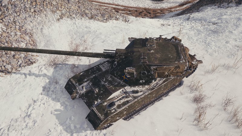 Кранваген шведский танк