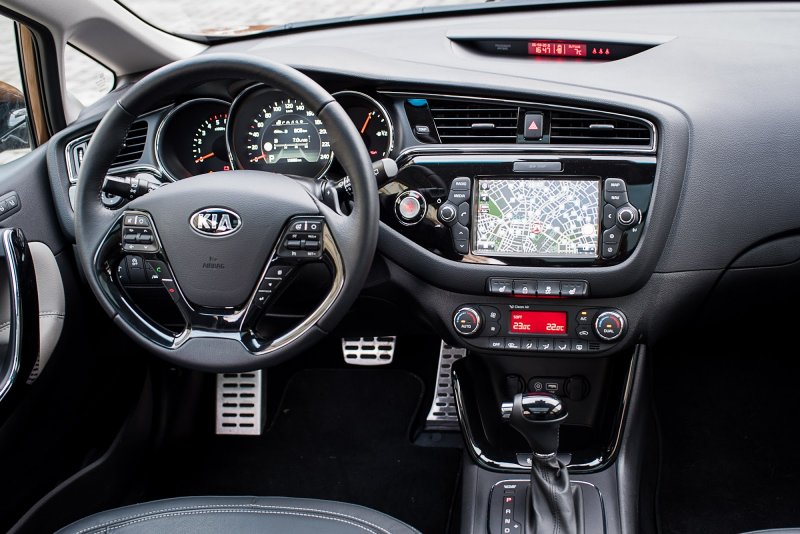 Kia Ceed 2017 интерьер