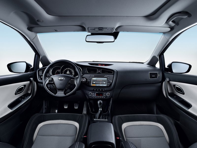 Kia Ceed SW 2021 интерьер