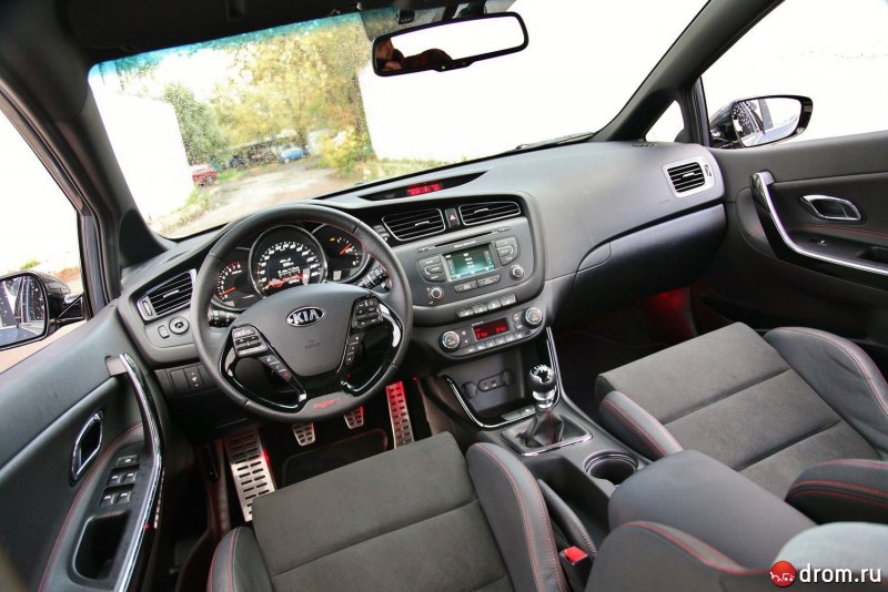 Kia Ceed gt 2016 салон