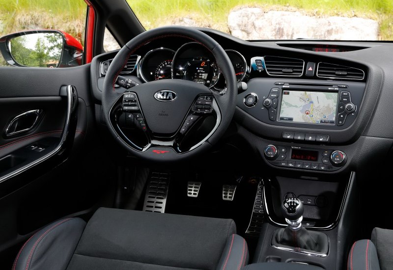 Kia Ceed gt 2017 салон