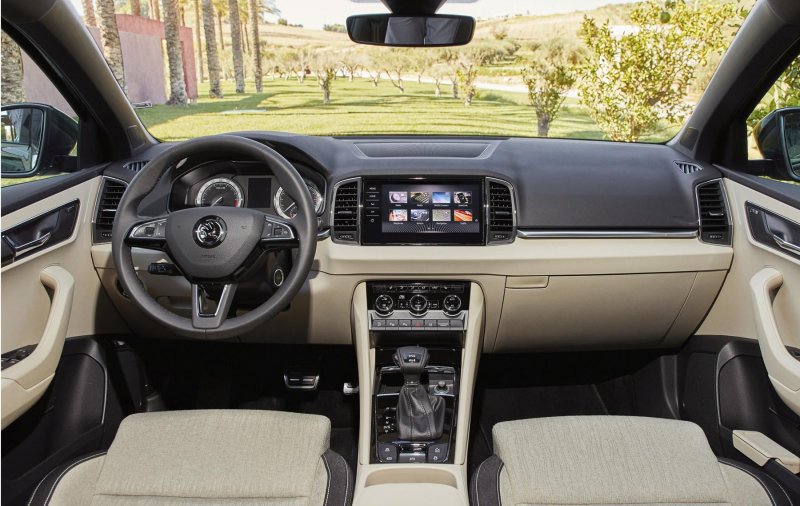 Skoda Karoq 2020 салон