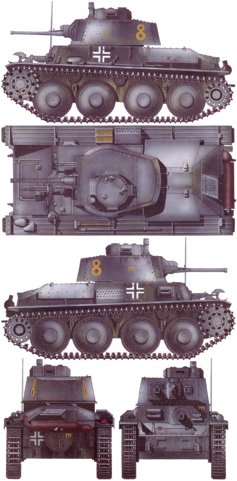 Танк PZ 38