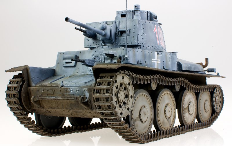 MSD-maquette mq 3541 German PZBFWG 38t (Прага) командирский 1:35