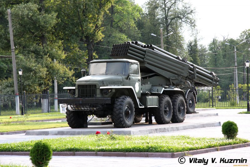 БМ-21 "град" боеприпасы