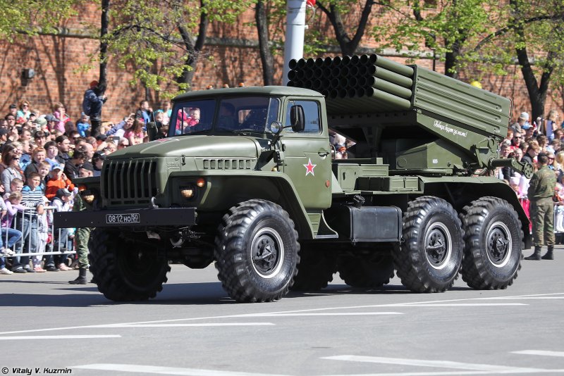 122-Мм РСЗО 9к51 град