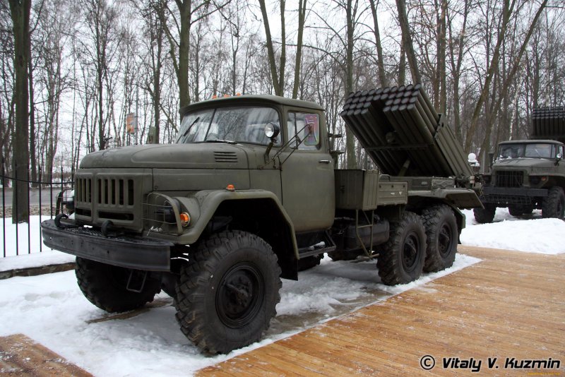 БМ 21 град стрельба