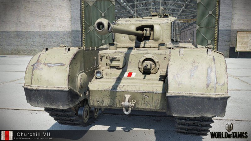 World of Tanks Черчилль 7