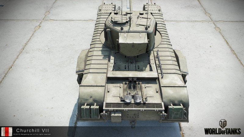 World of Tanks Черчилль 7