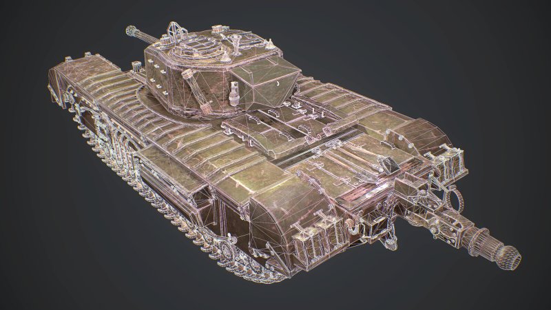 Черчилль 7 геометрия корпуса