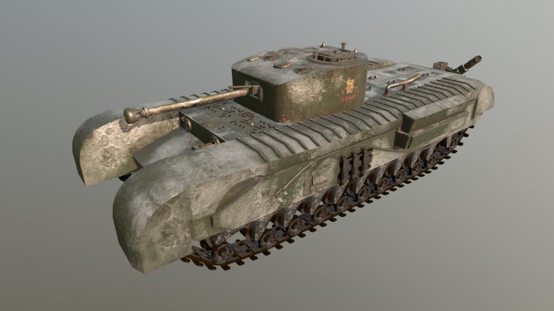 Танк Черчилль 3