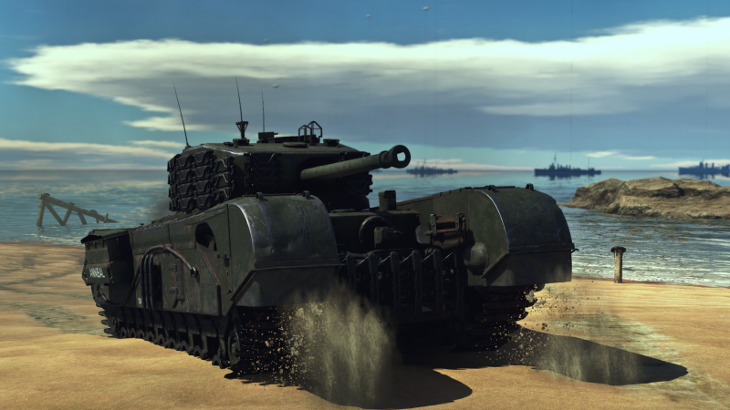 Танк Черчилль 7 War Thunder