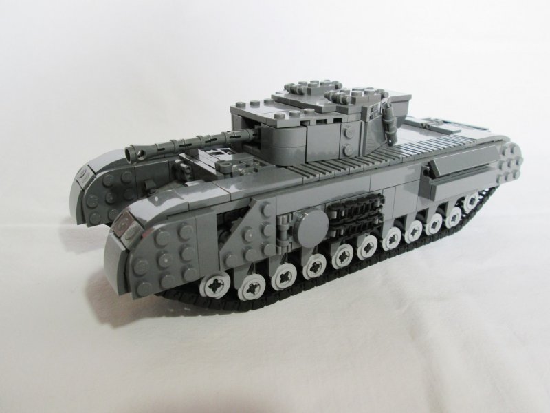 Лего танк mk4