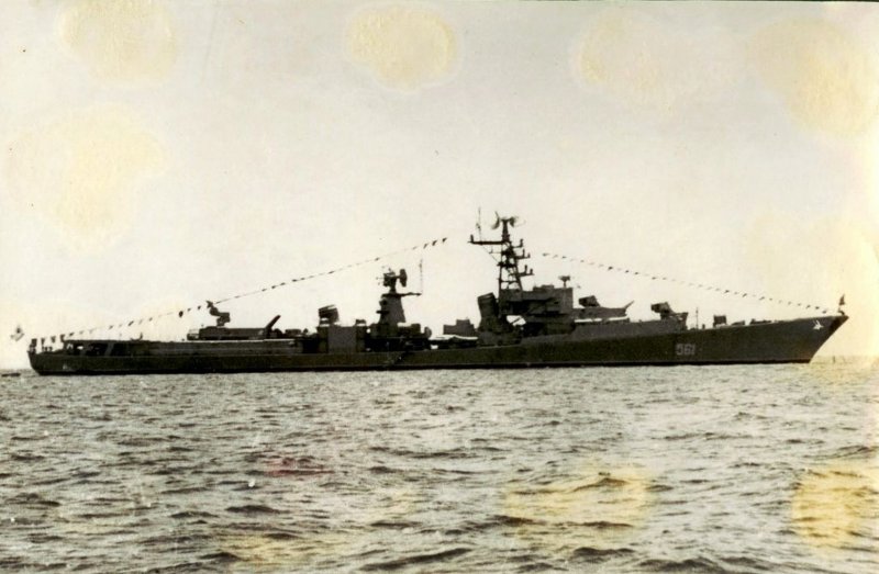 Гневный эсминец, 1958
