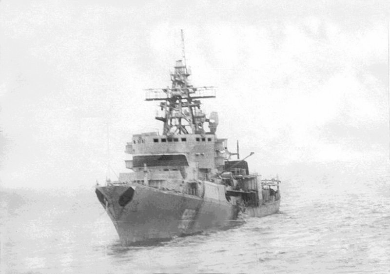 Гневный эсминец, 1958