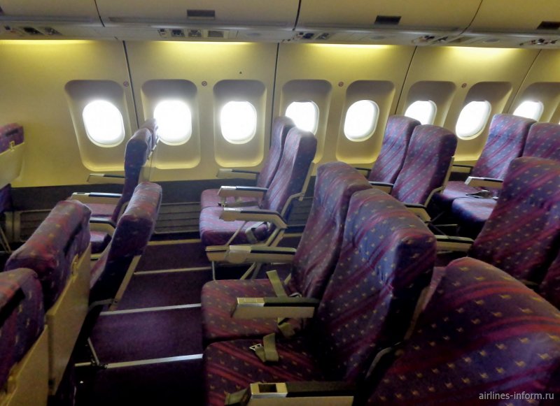 Airbus a300 салон