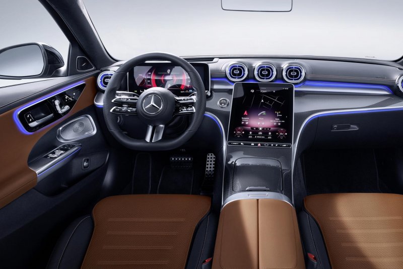 Mercedes Benz c class 2021 салон