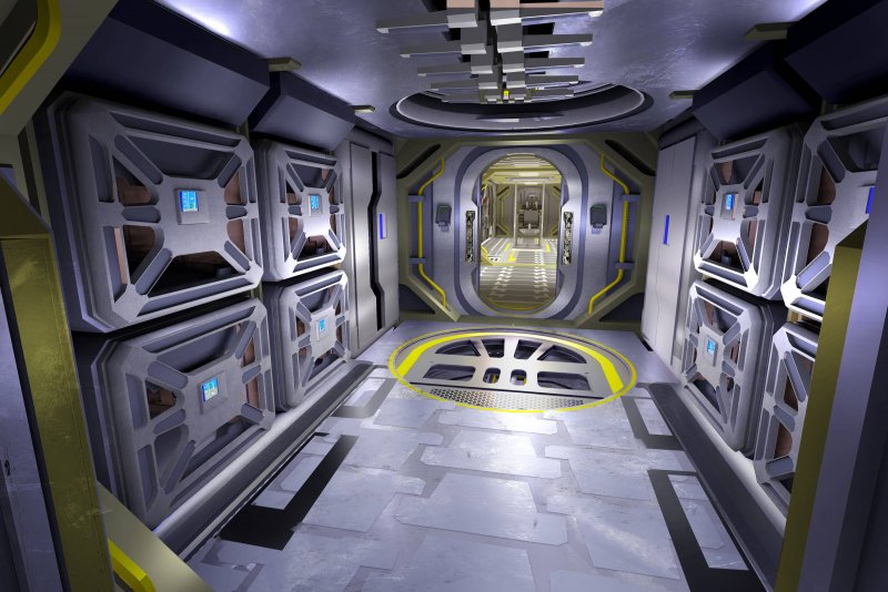 Космические корабли Star Citizen внутри