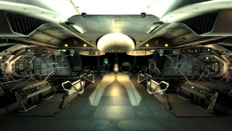 Sci Fi Капитанский мостик