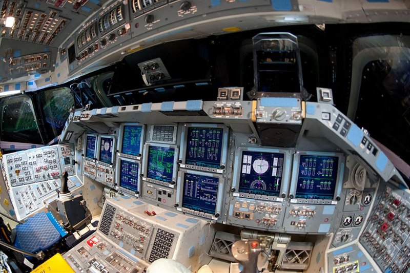 Space Shuttle кабина