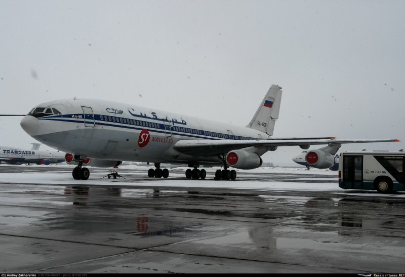 Ил-86 ночь