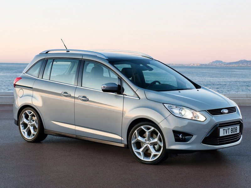 Ford Galaxy 3 ряд багажник