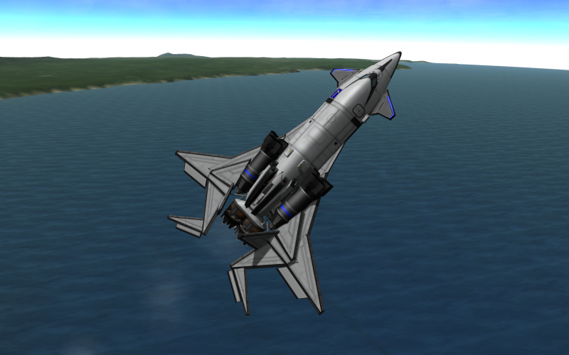 KSP орбитальный самолет