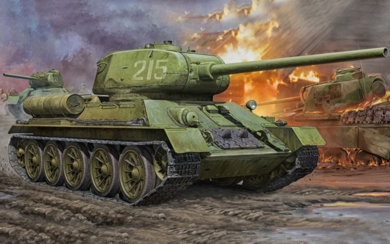 Советский танк т 34