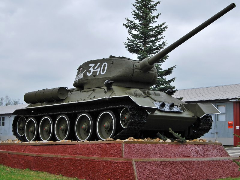 Танк т34 85 Калибр