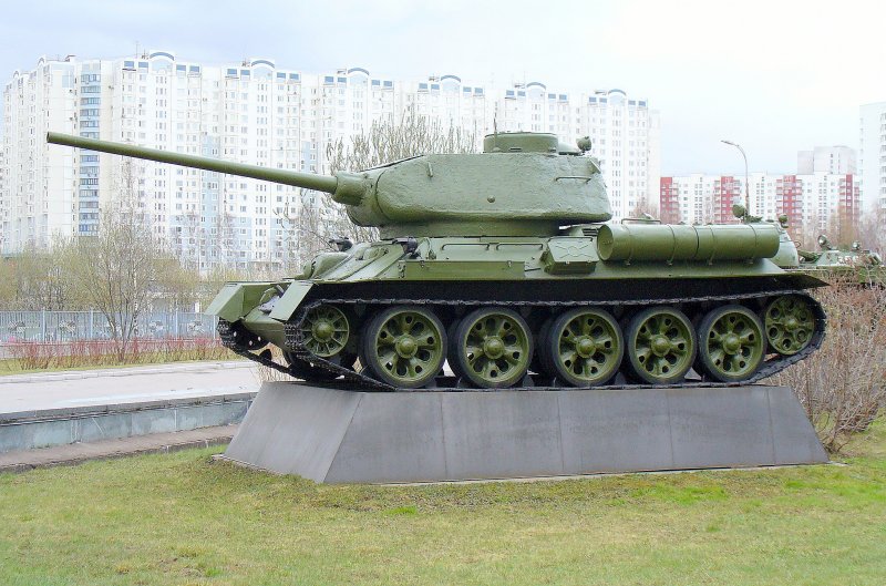 Настоящий Советский танк т34