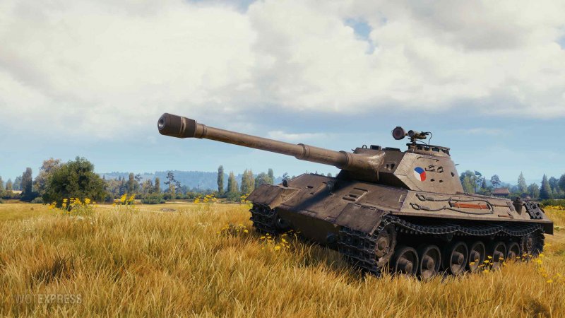 Шкода т45 WOT