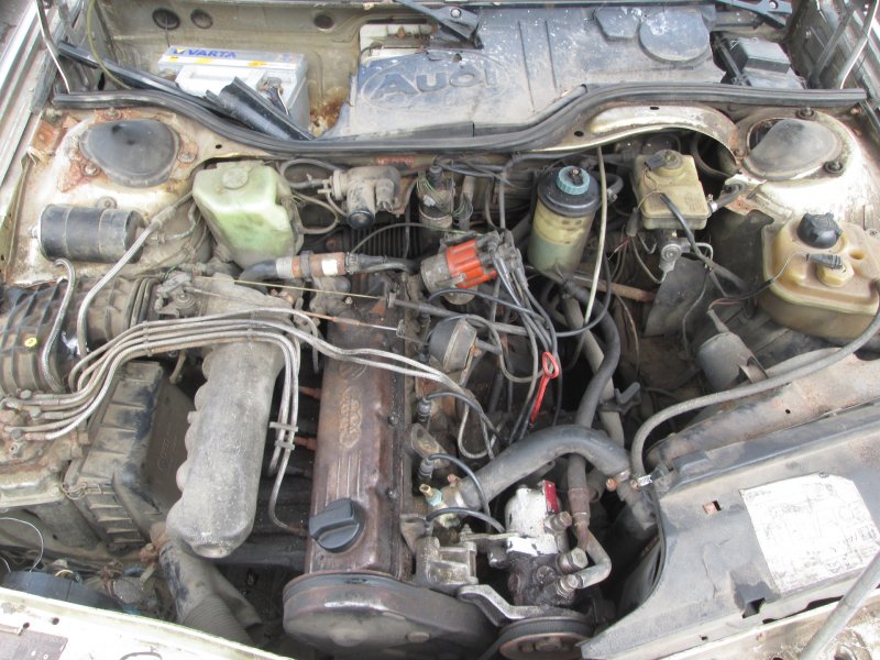 Ауди 100 с3 2.2 ku двигатель