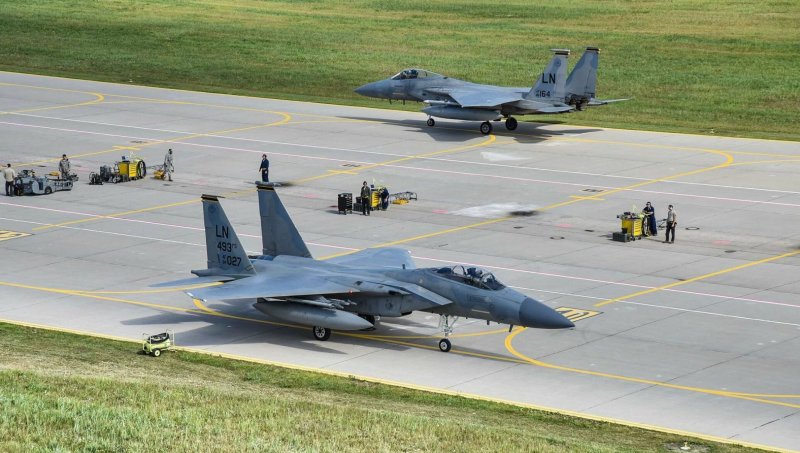 F-15 ВВС Британии