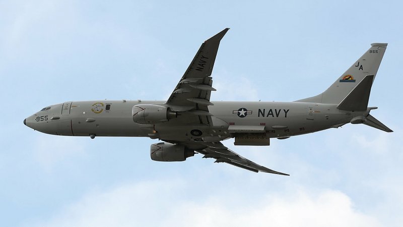 Boeing p-8a Poseidon Крым