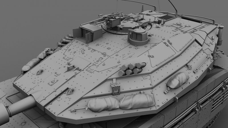 Merkava MK 5 броня