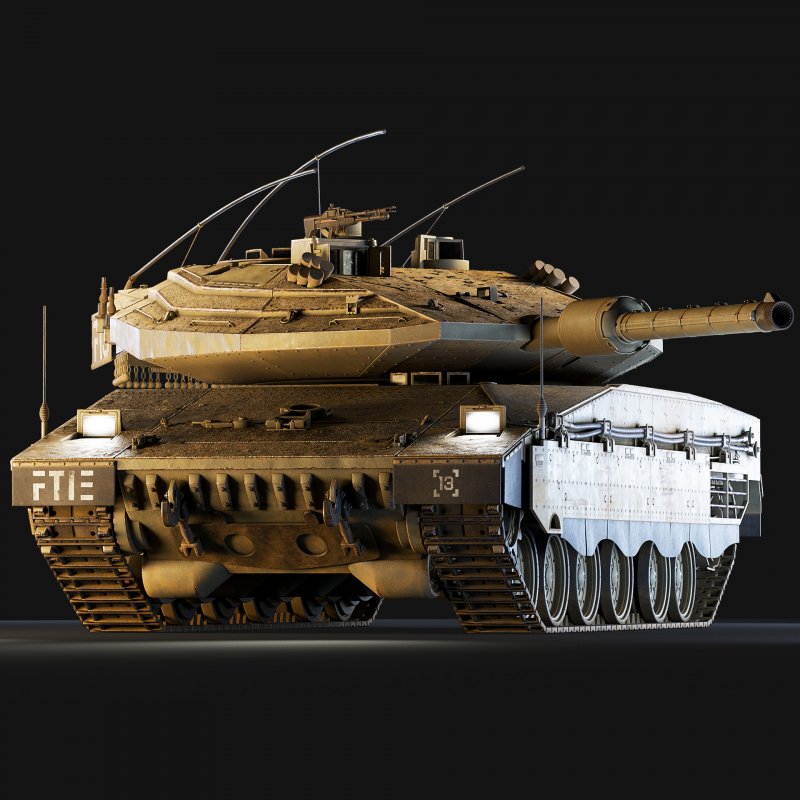 Танк Меркава MK.4