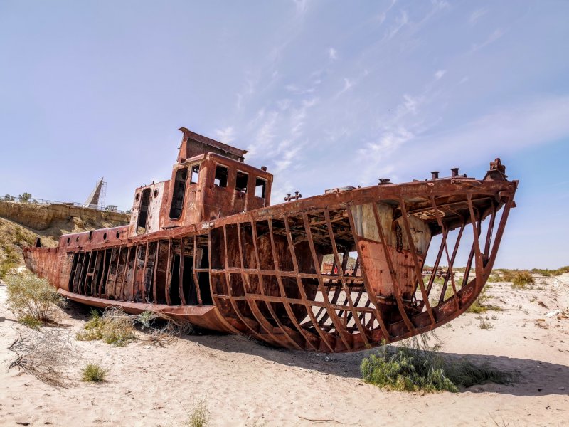 Аральское море корабли