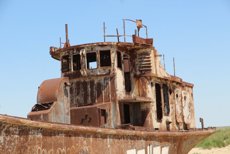 Ржавые корабли Аральское море