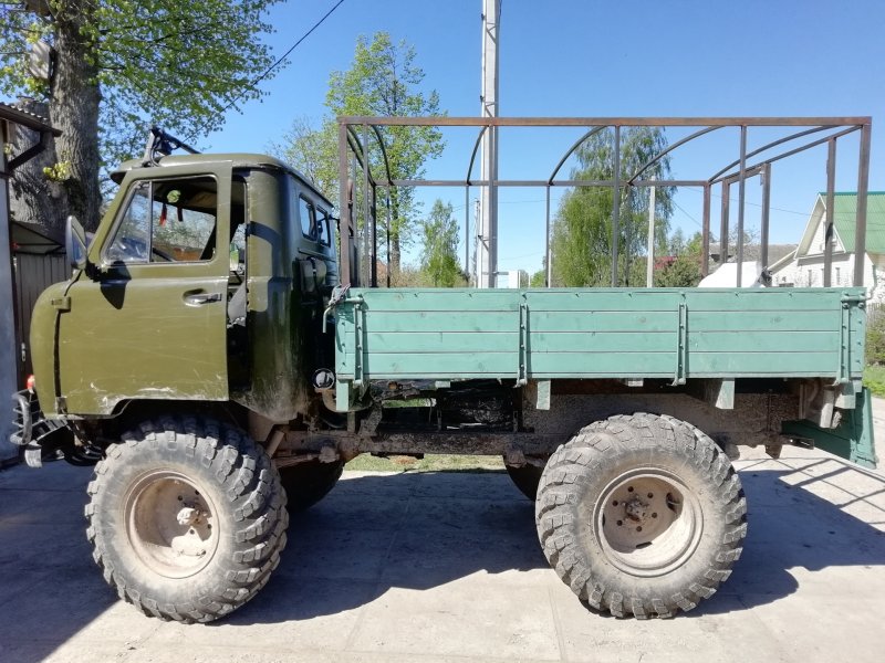 УАЗ 3303 на ободрышах
