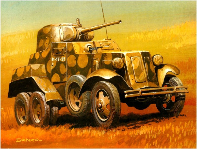 Ба-10 бронеавтомобиль